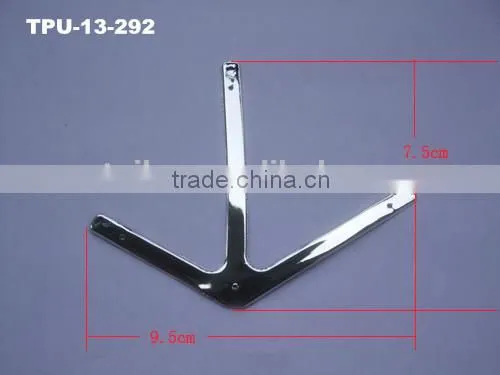 2014 hot selling Electroplated shoe accessory for women shoes