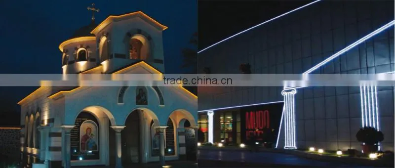 DIA 18mm 360 degree color changing led neon flexible tube