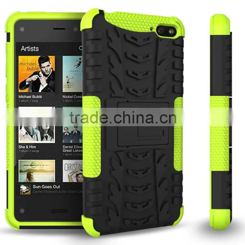 2in1 pc+silicone smart phone case for Amazon Fire Phone