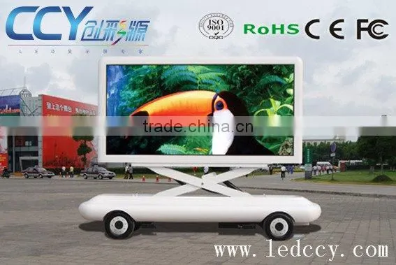 p25 outdoor full color led display for car
