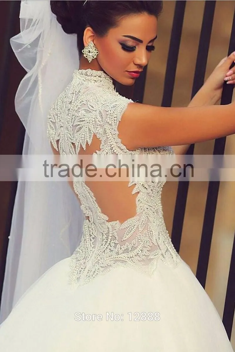 Beautiful Sweetheart Appliqued Wedding Dresses