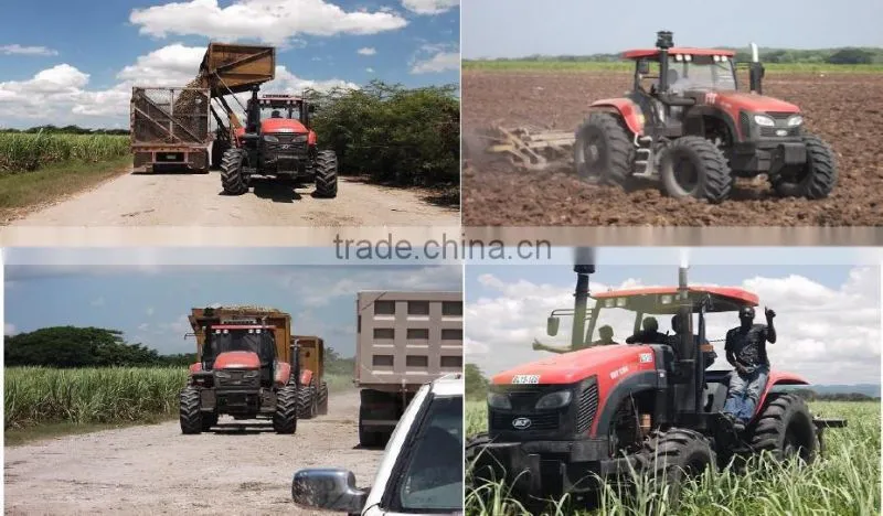 KAT1304 4 Wheel drive agricultural equipment farm/farming 130HP machine tractor