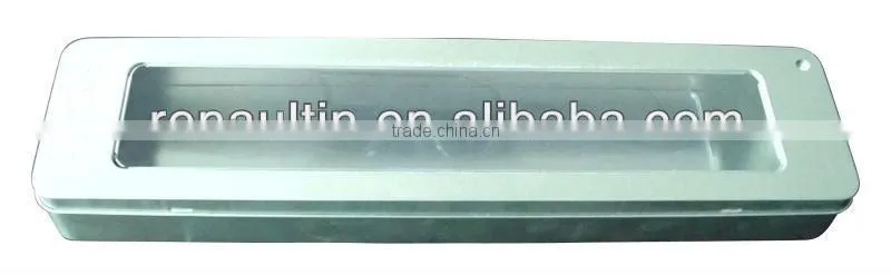 lunch tin box with pvc window