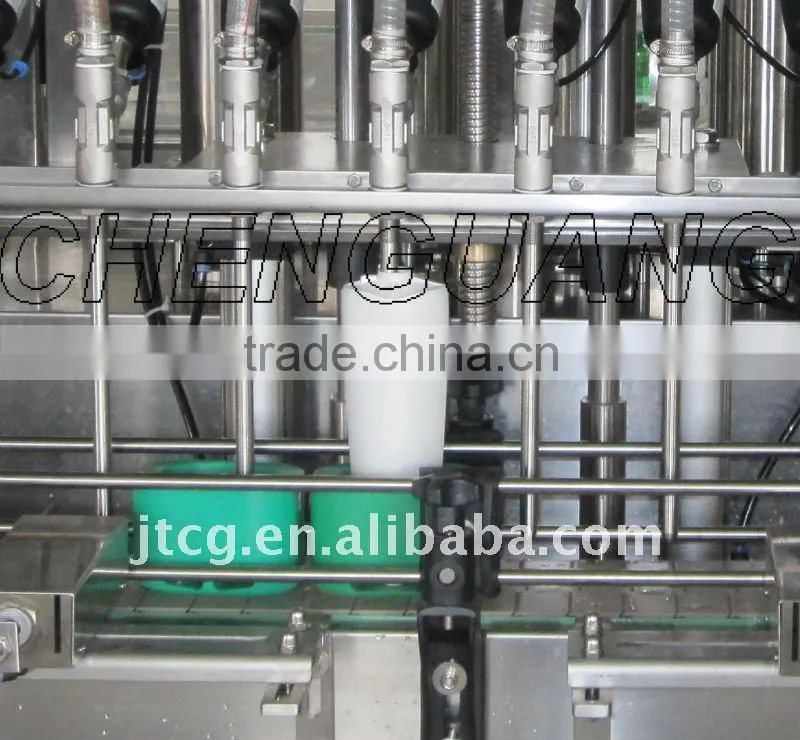 100-1000ml automatic bottle lotion filling machine made in china