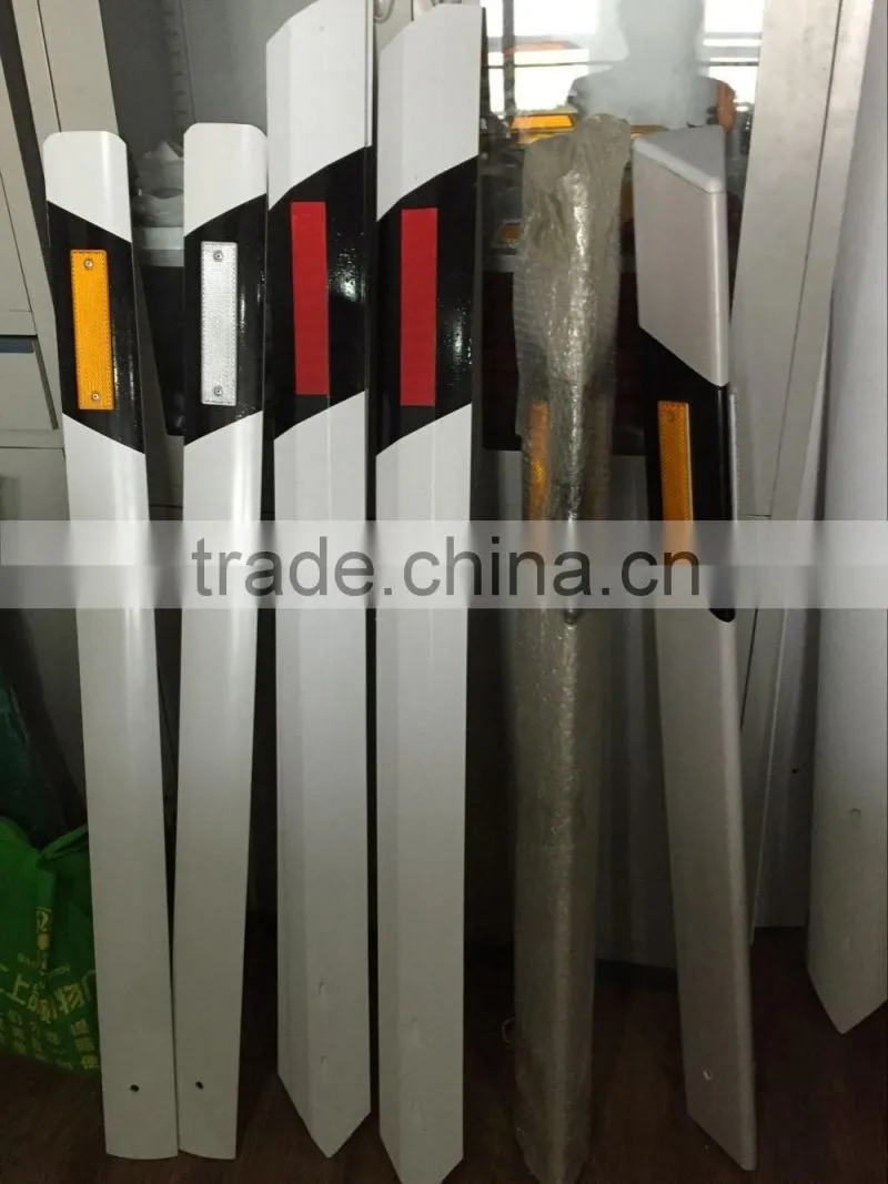 Highway safety flexible EVA delineator postguide post single post car lift