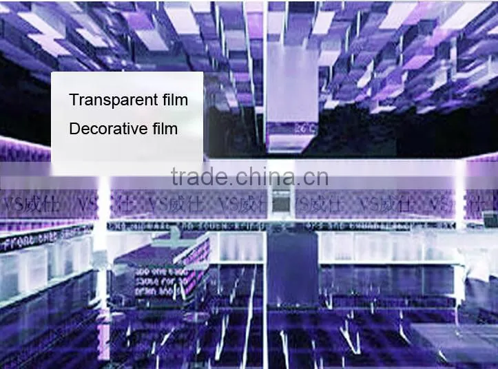 factory direct sale light purple window film,pet home docorative glass film