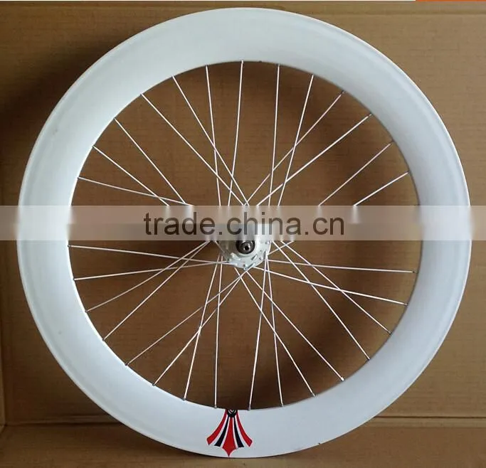 700C fixed gear bike aluminum alloy bike rim 70mm height in different colors