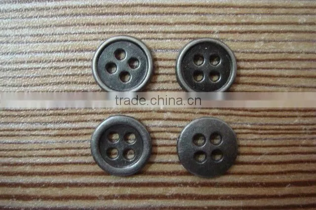 9mm metal 4 holes 2014 fashion button