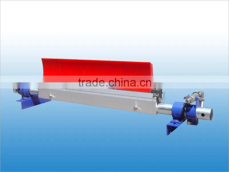 Conveyor Belt Cleaning System Used Adroit Scrapers With Polyurethane Blades