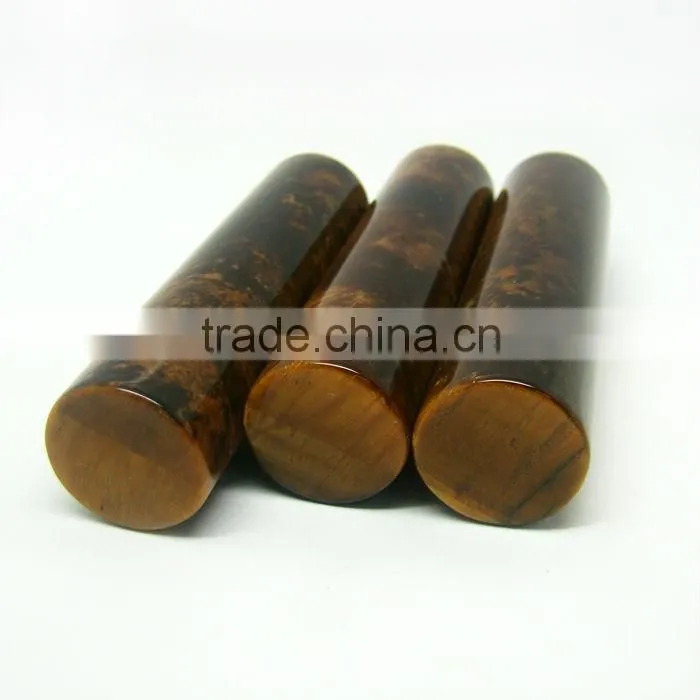 tiger eye stone round gemstone stamp for sale
