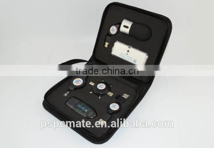 Computer Set Laptop USB Kit With Mouse USB Hub Card reader Charging Adapter and cables