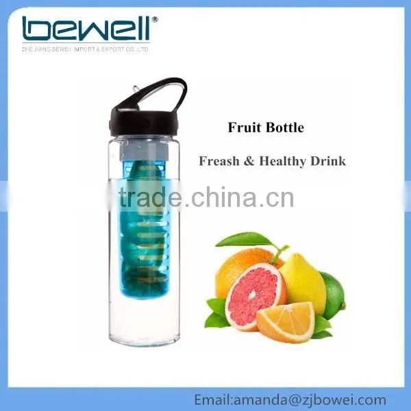 2016 New High Quality Fruit Infuser Water Bottle Sports Bottle