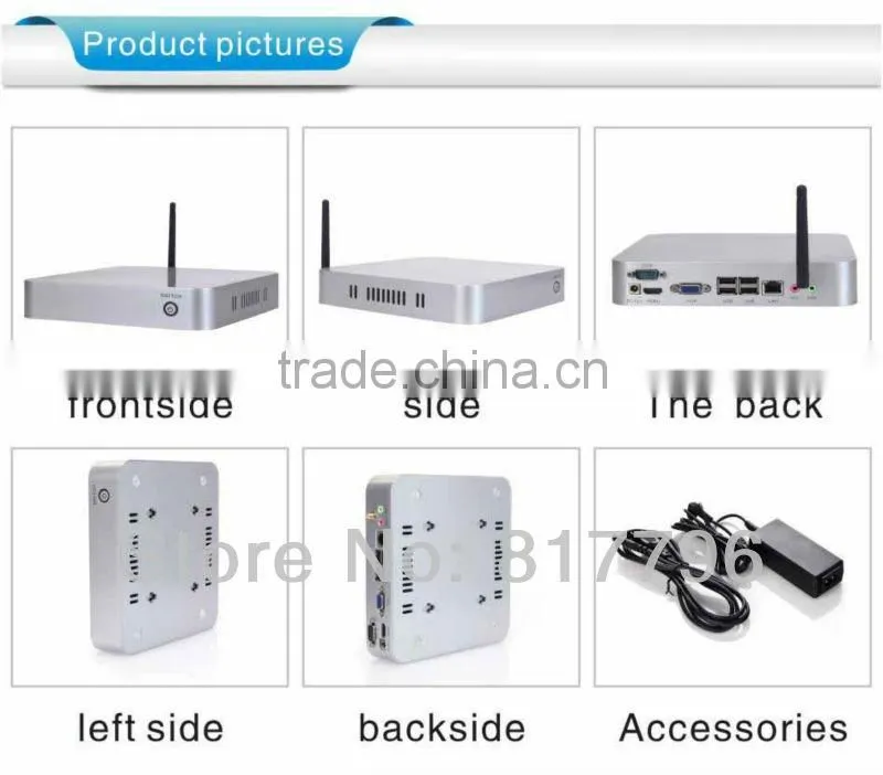 Hot sale! XCY X-26 linux desktop pc industrial server mini pc intel support Audio, video video conference