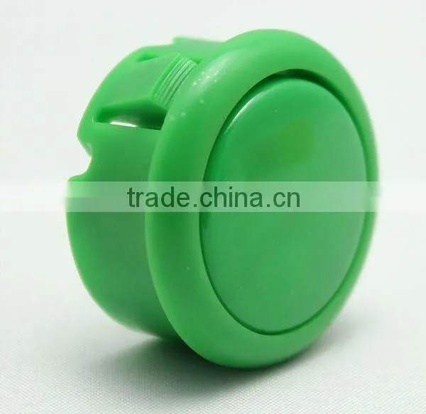 30mm blue plastic arcade game machine push button electric pushbutton switch Momentary game rocker accessories