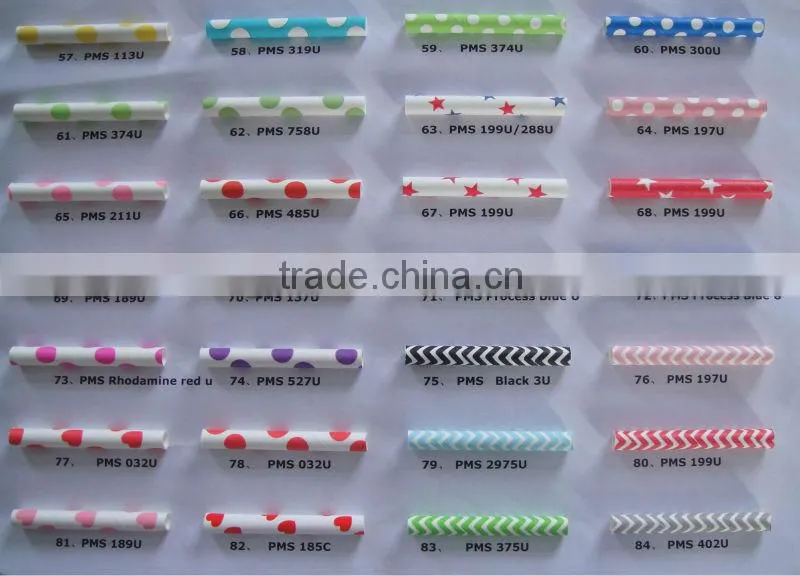 Factory Directly Supply - Eco Paper Straw - USD0.019/pc Only!