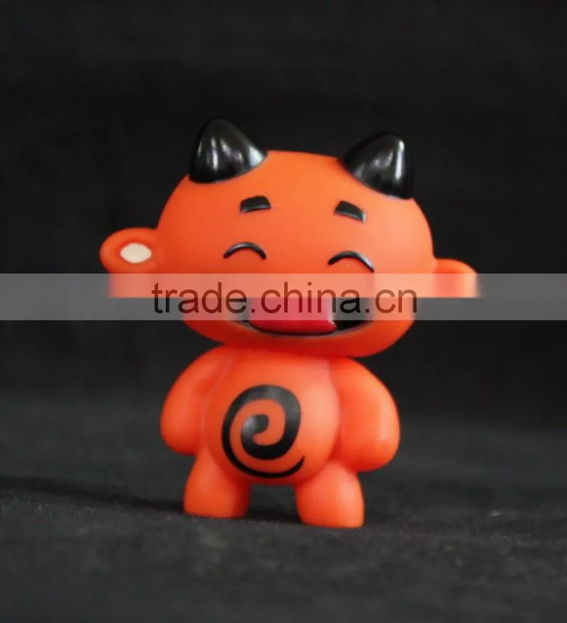 3d Plastic Vinyl Monster Cartoon Figure