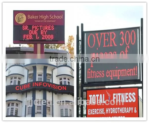 Ali P10 Single Yellow led sign with high Bright ness!
