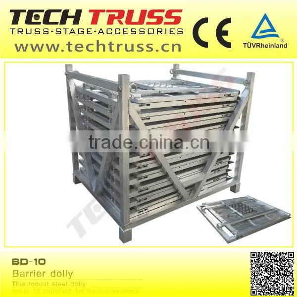 A-BAR01 safety control barrier for outdoor event FOLDING!