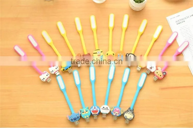Promotional mini portable flexible light usb LED lamp