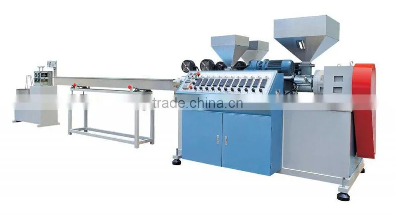 PP plastic imitation rattan extrusion line