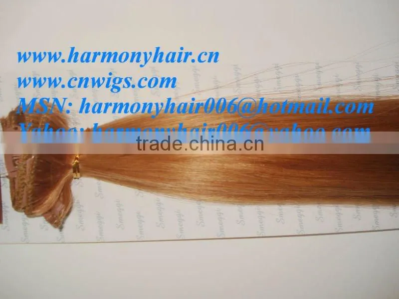 Wholesales clip human hair extensions