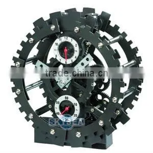 Table Matal Gear Clock