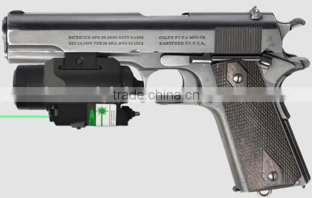 The pistol laser sight is very popular but also can be used for rifle