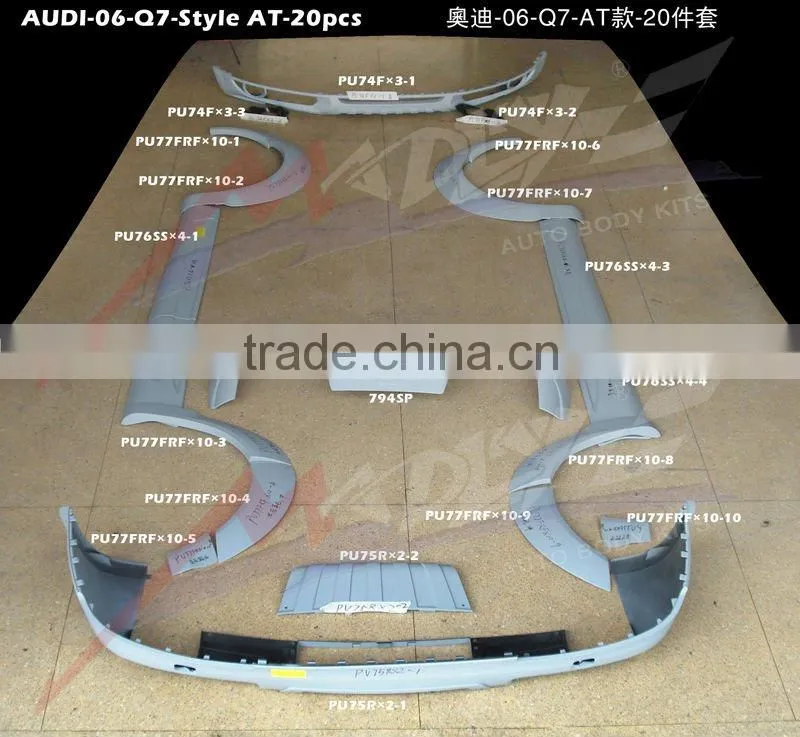 Cleareance Hurry Limited Stock PU bodykits for 06-09 AUDI Q7