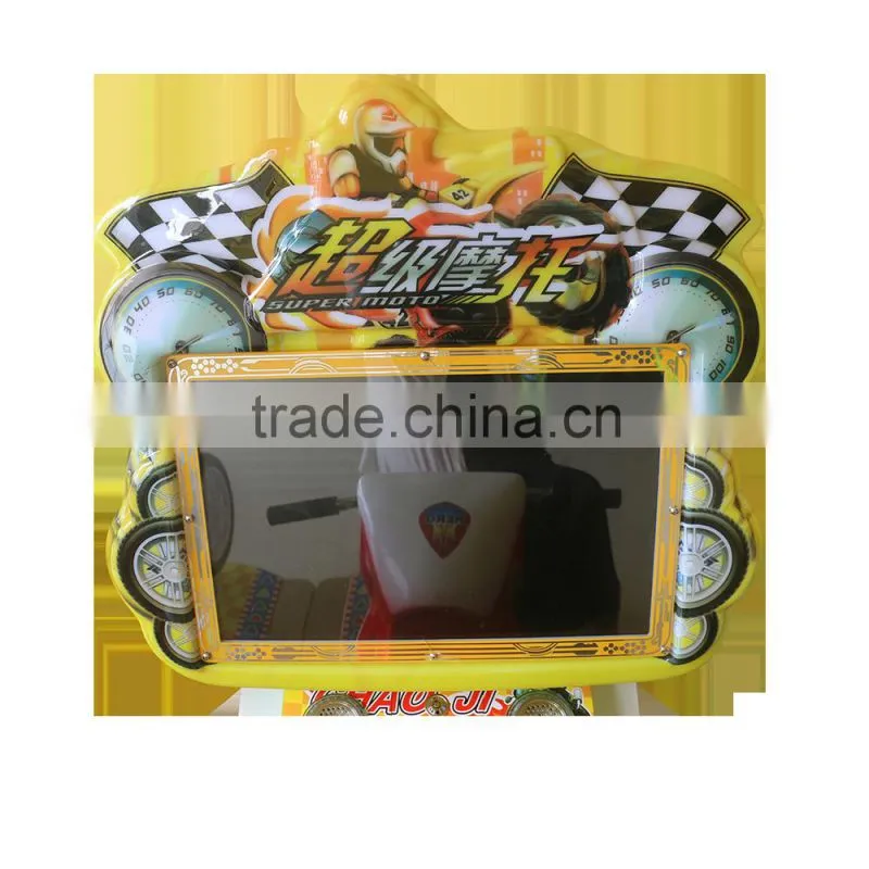 LED Screen Super Bike Motorcycle Racing Game Machine In Coin Operated