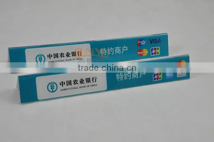 Shops Running Wall Mounted Acrylic Door Sign