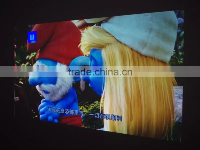 mini led projector with wifi (SMP7027)---VGA 854*480 pixel---100 Lumens