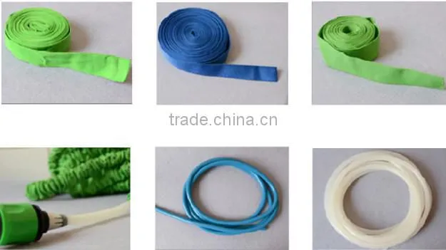 expandable garden water hose with brass fitting