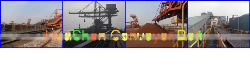 Polyurethane nylon rubber belt for conveyor ore