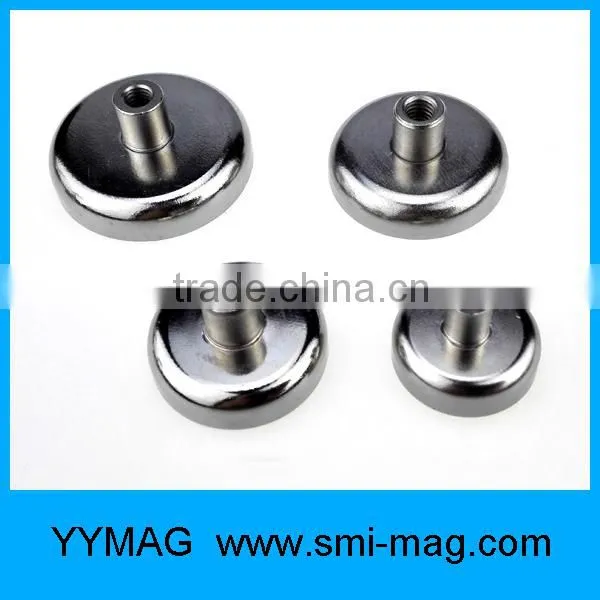 Magnetic pull force Ndfeb Pot/holding Magnet