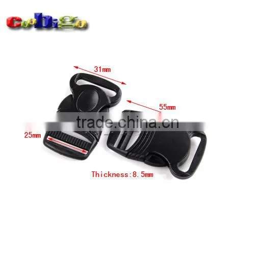 Plastic Fancy Release Buckle For Backpack Straps Luggage Accessories #FLC342-15/20/25/32/38