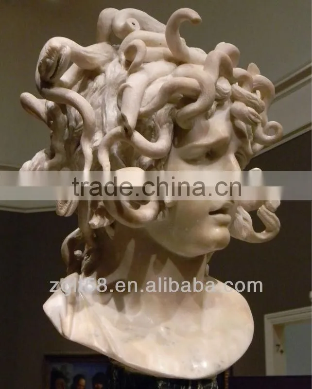 White Fiberglass Statue