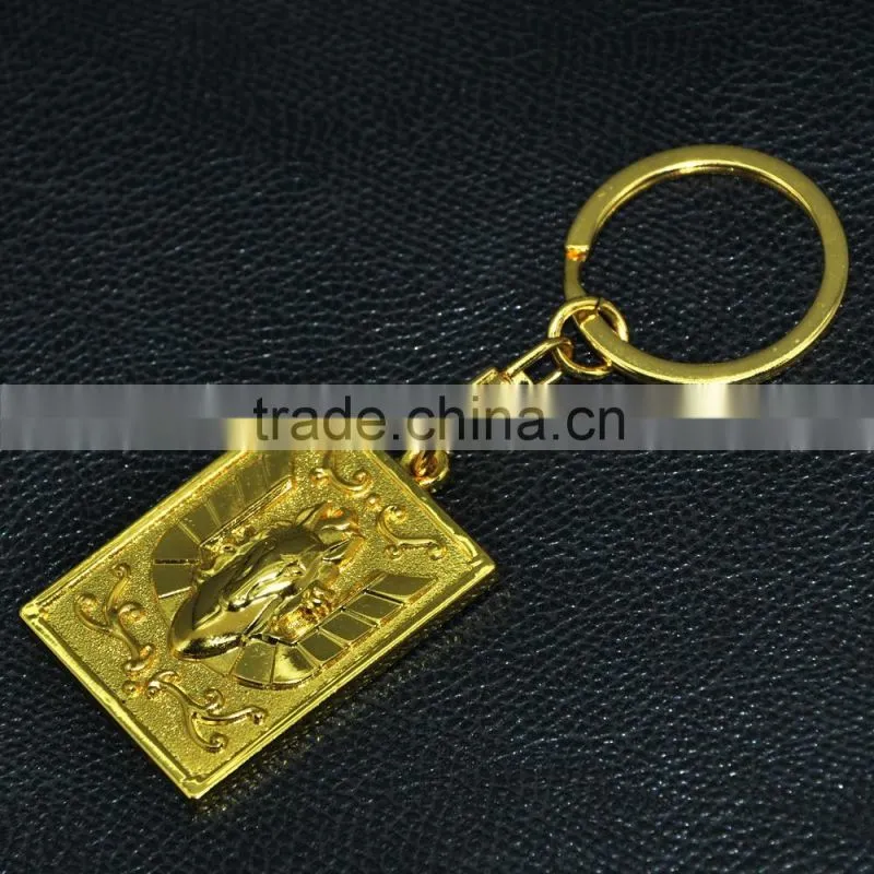 TOP quality gold keychain ring supplies