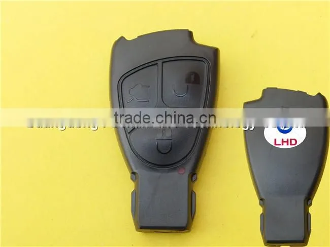 Car remote key case fob shell for Opel 3 button Corsa blank cover with light
