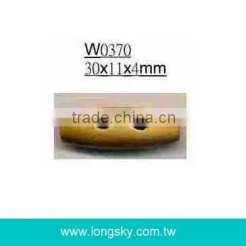 (#W0373) fashion one hole wooden toggle for winter coat