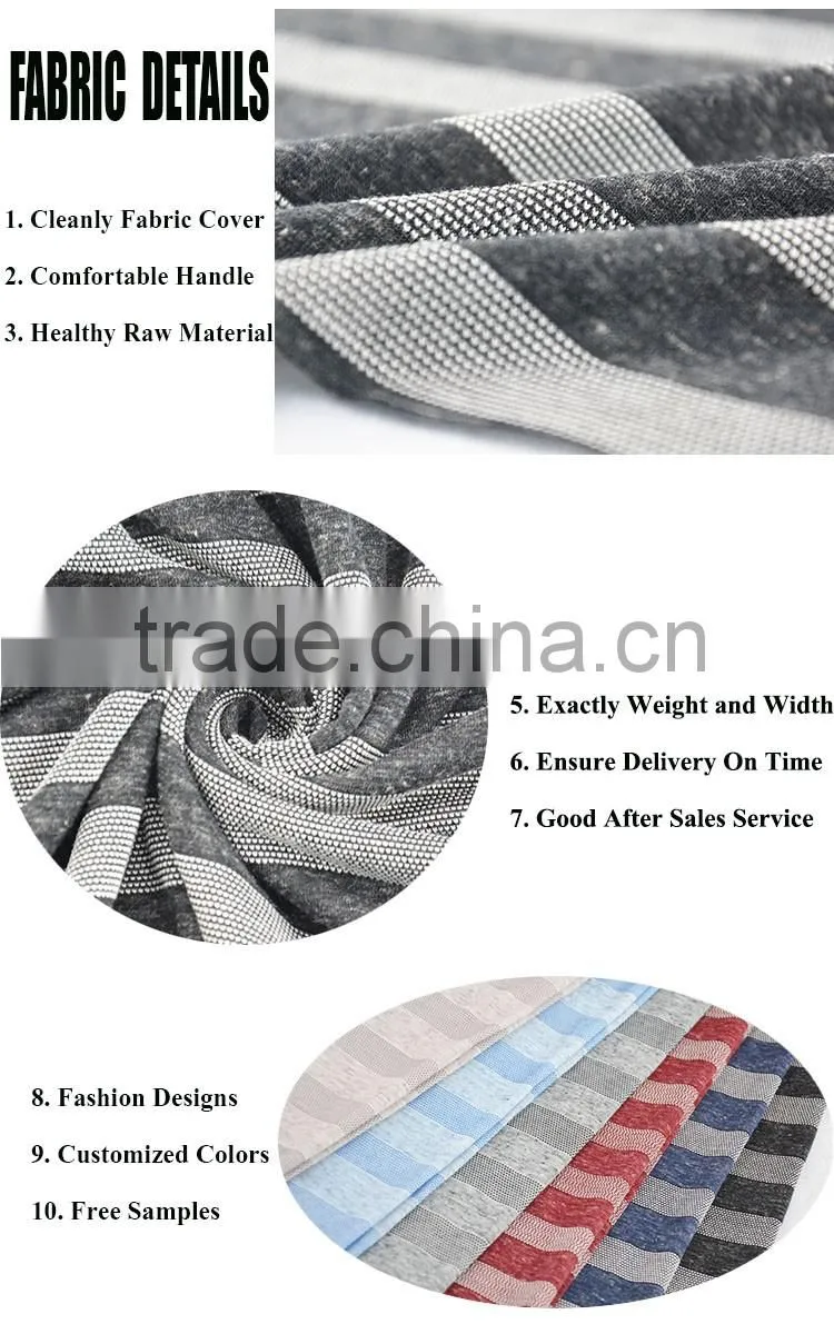 longline t shirt with jacquard fabric picture and linen fabric price