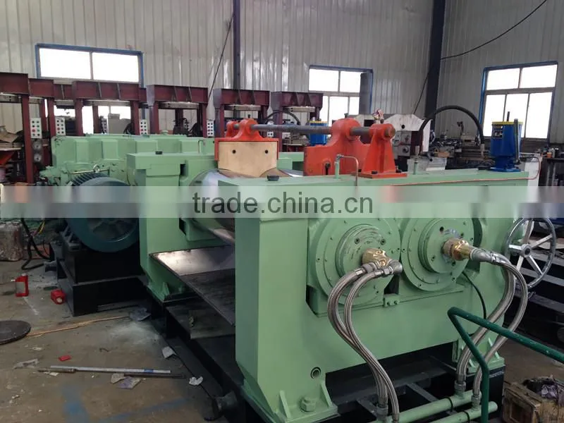 2015 new type two roll mixing mill with stock blender