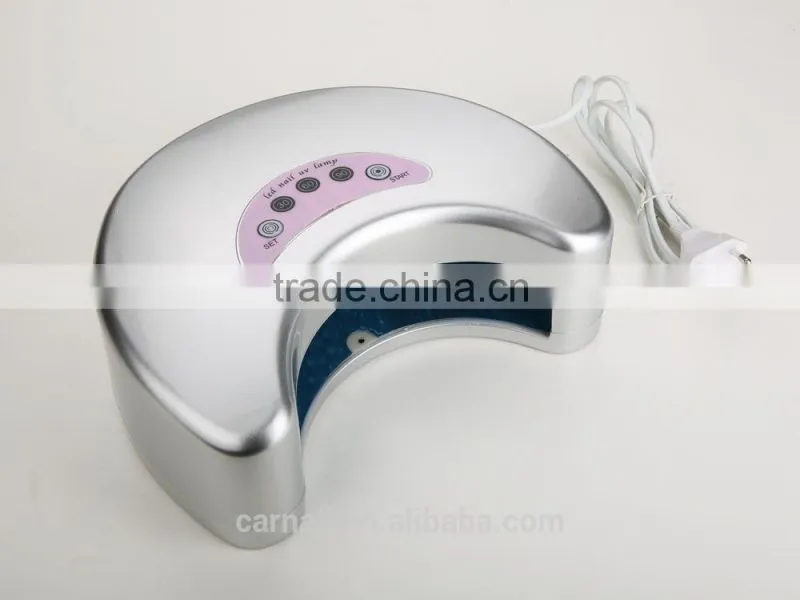 12w moon shaped CCFL UV Led Nail Lamp For Led Nail Gel led nail lamp