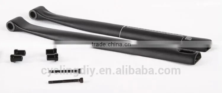 Adjustable seat post carbon 3k for bike saddle