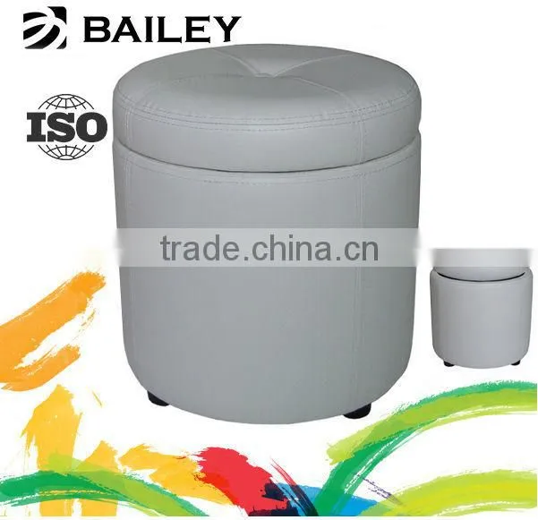 Round lamp colr footstool