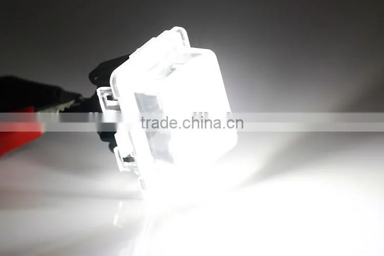 DC12V-30V ABS materials led license plate light bolts led license plate lamp truck for B enz