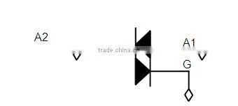 Electronic Components triac BTA12 commercial company