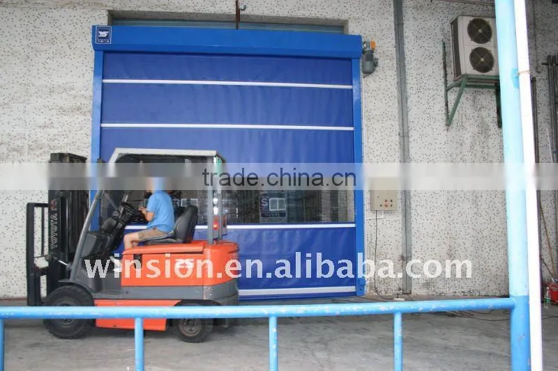 Rolling screen door
