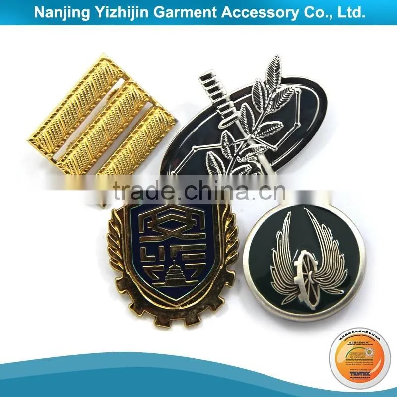 Well Made Metal Head Military Cap Badges Custom Badge