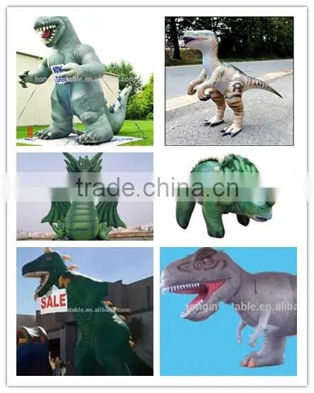 2016 Custom funny advertising inflatable animals model for promotion, inflatable figures