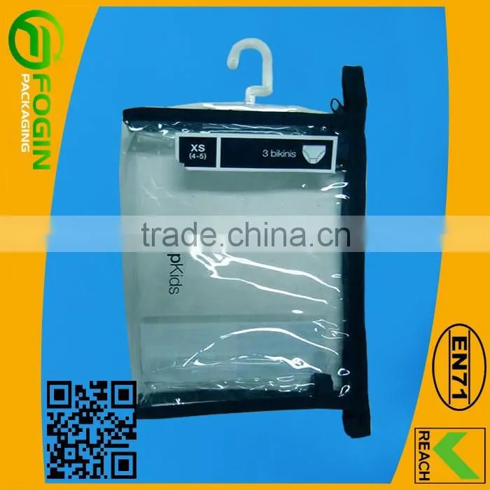 Hot Selling Custom PVC Garment Packing Bag Clothes Bag